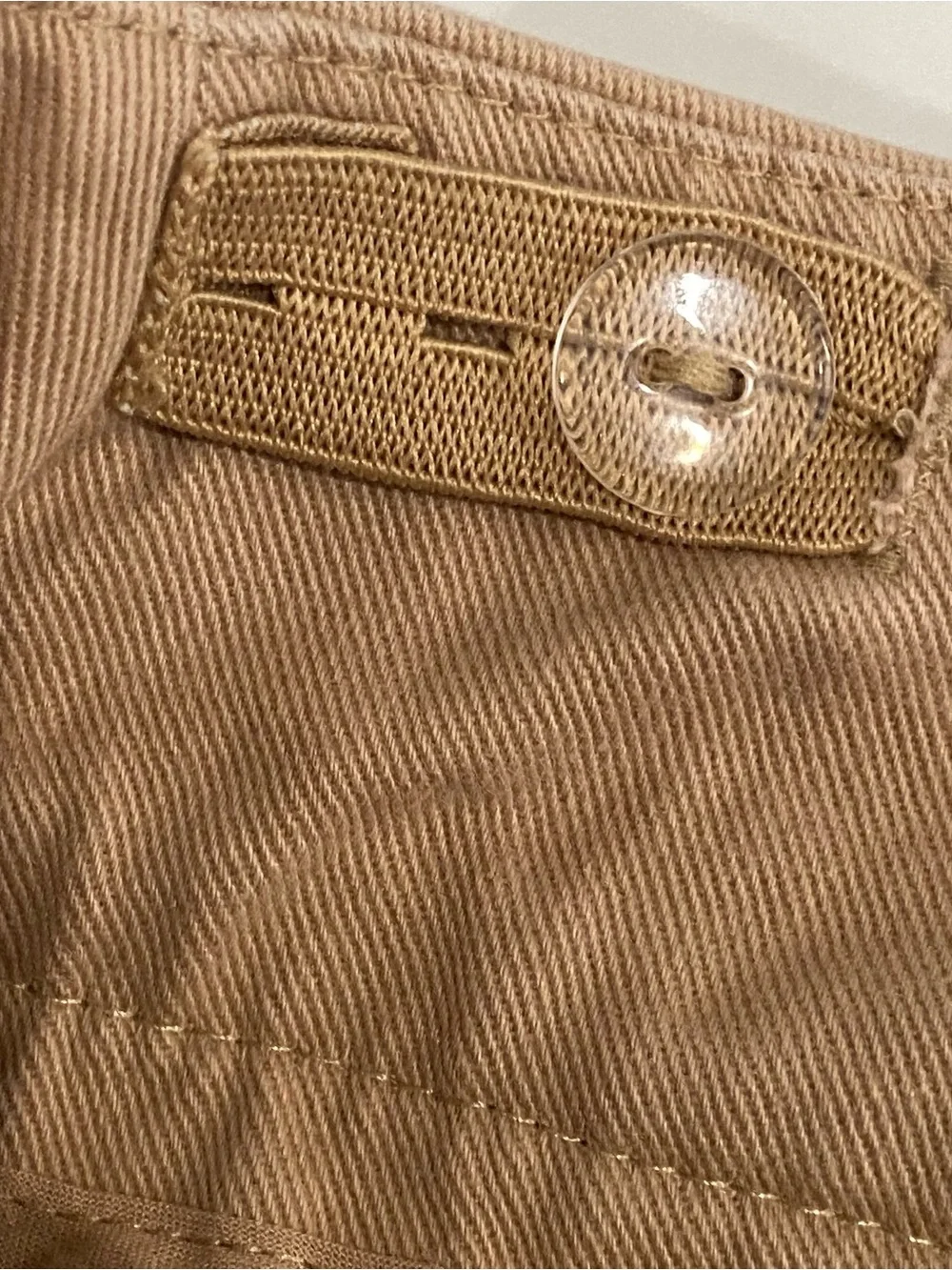 Zara Kids School Uniform Belted Pleated Khaki Tan Mini Skirt Girl's Size 11-12